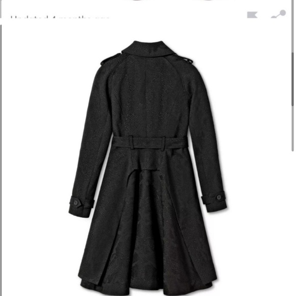 Altuzarra for target black trench coat in great condition - Picture 2 of 6